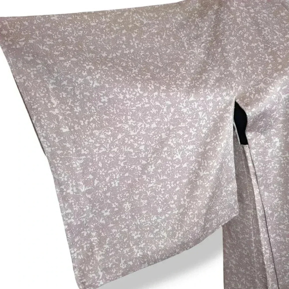 Vintage Silk Pink Floral Haori - Picture 11 of 11